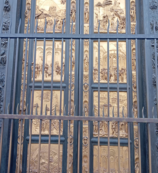 'La Puerta del Paraiso' en 'el Baptisterio' de Florencia.