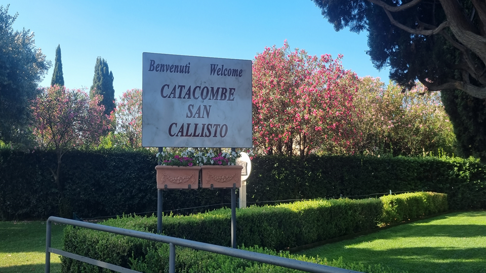 Catacumbas de San Calixto.