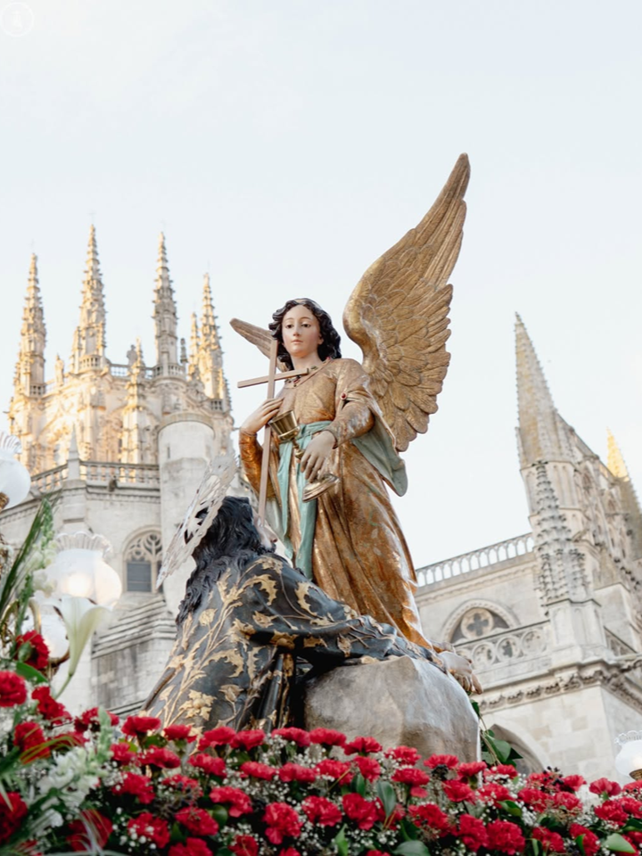 Fotografía realizada durante la procesión por la Junta de Semana Santa.